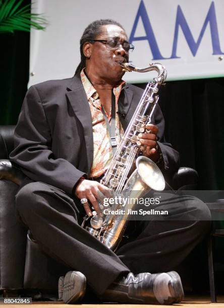 Musician Clarence Clemons attends the opening of BookExpo America at The Javits Center on May 28, 2009 in New York City.