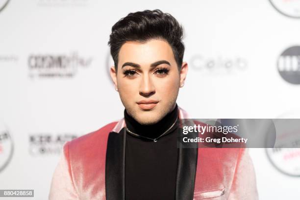 Manny MUA attends the American Influencer Award at The Novo by Microsoft on November 18, 2017 in Los Angeles, California.