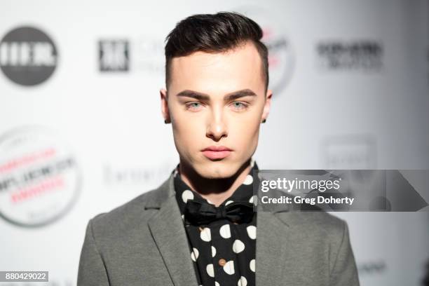 Wesley Carter attends the American Influencer Award at The Novo by Microsoft on November 18, 2017 in Los Angeles, California.