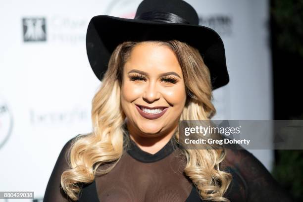 Nichole Ray attends the American Influencer Award at The Novo by Microsoft on November 18, 2017 in Los Angeles, California.