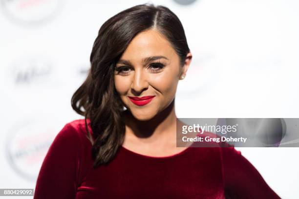 Alisan Porter attends the American Influencer Award at The Novo by Microsoft on November 18, 2017 in Los Angeles, California.