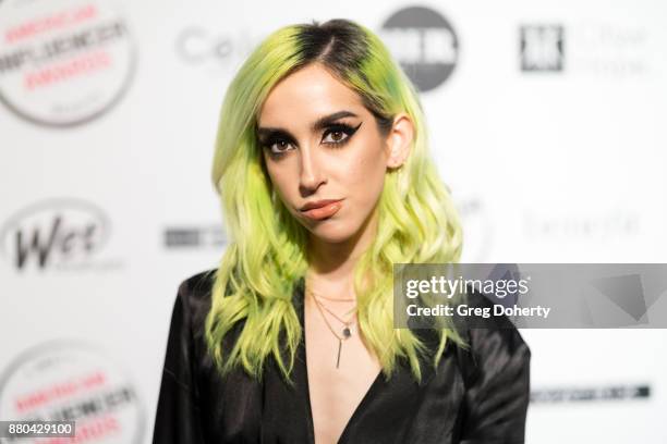 Lina Assayed attends the American Influencer Award at The Novo by Microsoft on November 18, 2017 in Los Angeles, California.