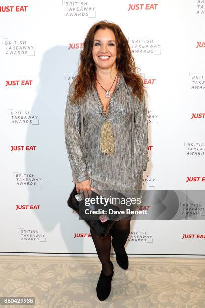 Sarah Willingham attends the British Takeaways Awards, in association with Just Eat at The Savoy Hotel on November 27, 2017 in London, England. The...