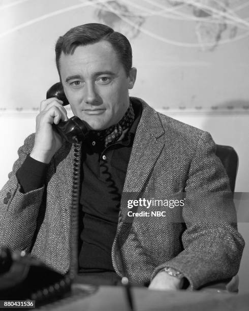 Season 1 -- Pictured: Robert Vaughn as Napoleon Solo --