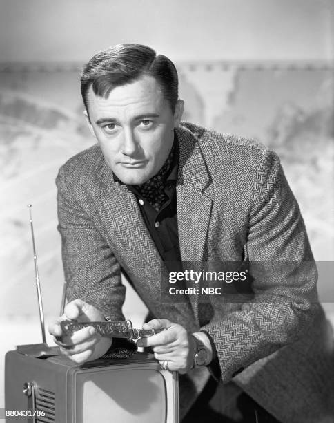 Season 1 -- Pictured: Robert Vaughn as Napoleon Solo --