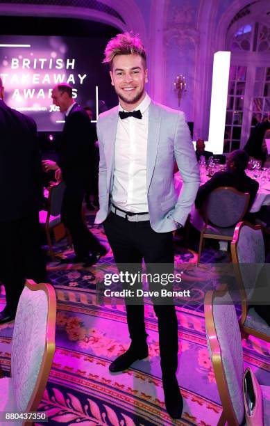 Chris Hughes attends the British Takeaways Awards, in association with Just Eat at The Savoy Hotel on November 27, 2017 in London, England. The...