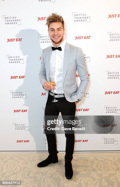 Chris Hughes attends the British Takeaways Awards, in association with Just Eat at The Savoy Hotel on November 27, 2017 in London, England. The...