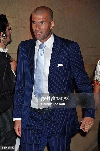 Zinedine Zidane attends the Zinedine Zidane Limited Edition IWC Watch Launch Party at the Palais de Chaillot on June 16, 2008 in Paris, France.