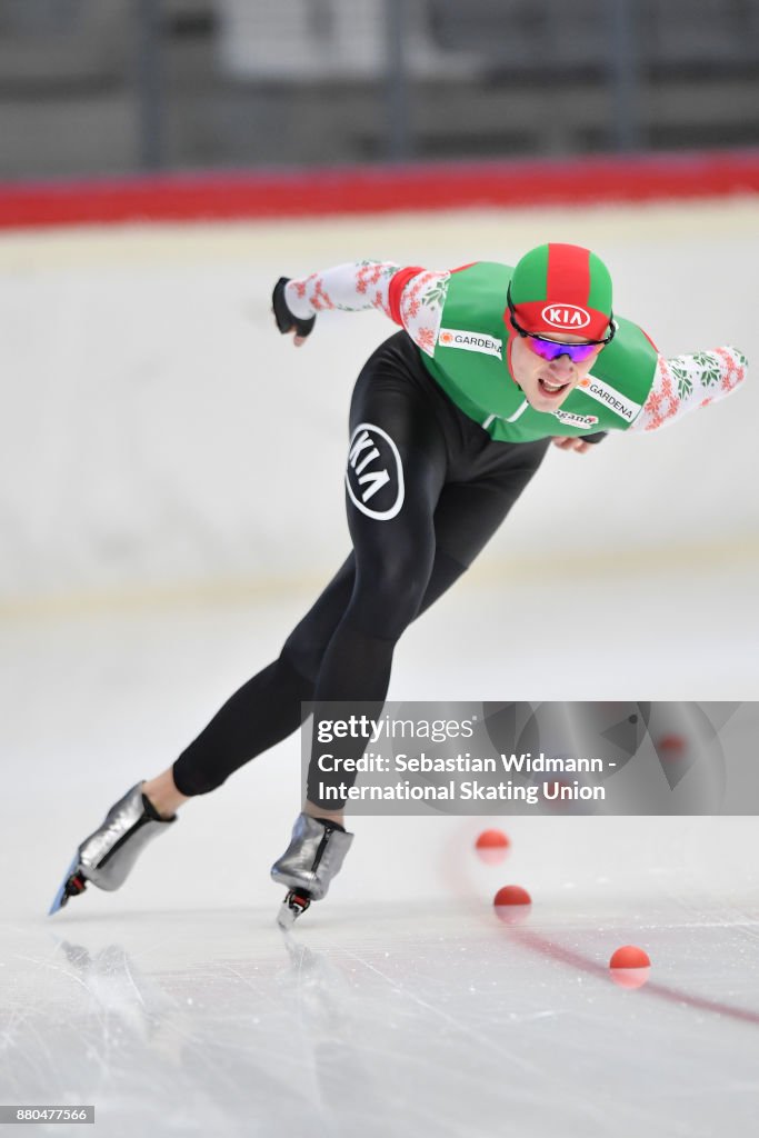 ISU Junior World Cup Speed Skating - Inzell