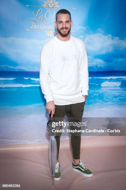 Raphael Pepin attends the "La Villa Des Coeurs Brises" : Photocall at TF1 on November 27, 2017 in Boulogne-Billancourt, France.