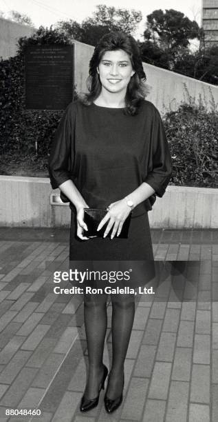 Actress Nancy McKeon attending "NBC TV Affiliates Party" on May 16, 1983 at La Brea Tar Pits Museum in Los Angeles, California.