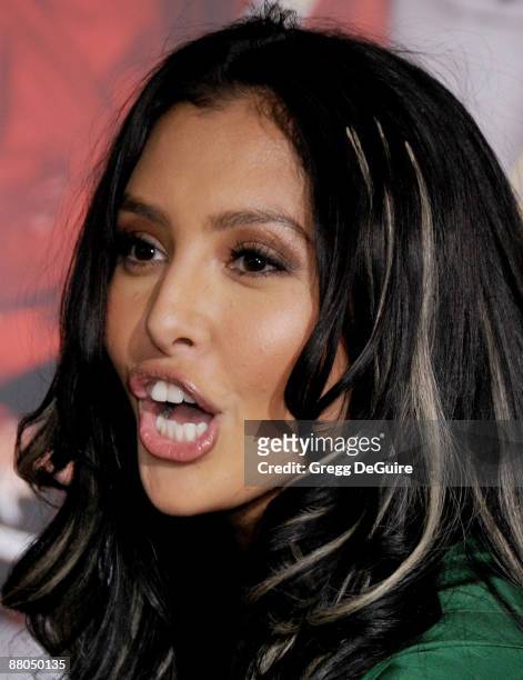 Vanessa Bryant, wife of Kobe Bryant, arrives at the Los Angeles Premiere of "High School Musical 3" at the Galen Center at the University Of Southern...