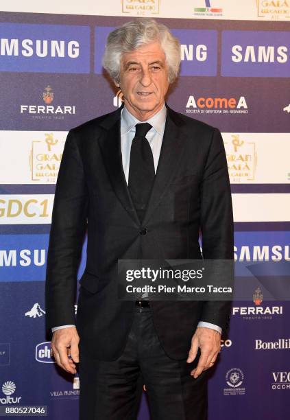 Gianni Rivera attends the Gran Gala Del Calcio 2017 on November 27, 2017 in Milan, Italy.