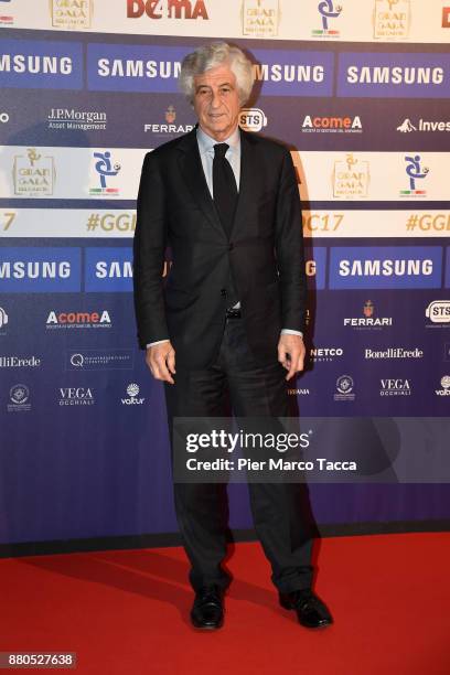 Gianni Rivera attends the Gran Gala Del Calcio 2017 on November 27, 2017 in Milan, Italy.