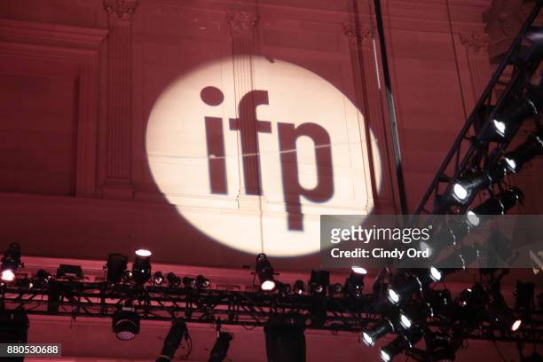 View of atmosphere during IFP's 27th Annual Gotham Independent Film Awards on November 27, 2017 in New York City.
