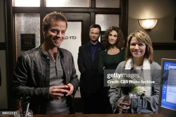 Green Piece"-- Danny Messer , and Lindsay take the plunge and say &quot;I Do,&quot; on CSI: NY Wednesday, March 11 on the CBS Television Network. Mac...