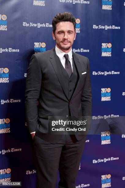 Actor James Franco attends IFP's 27th Annual Gotham Independent Film Awards on November 27, 2017 in New York City.