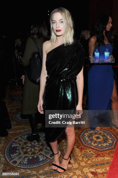 Actor Margot Robbie attends The 2017 IFP Gotham Independent Film Awards co-sponsored by Landmark Vineyards at Cipriani Wall Street on November 27,...