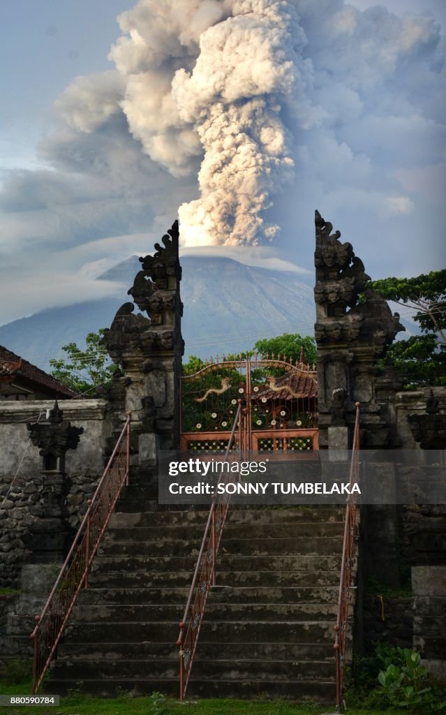 INDONESIA-BALI-VOLCANO