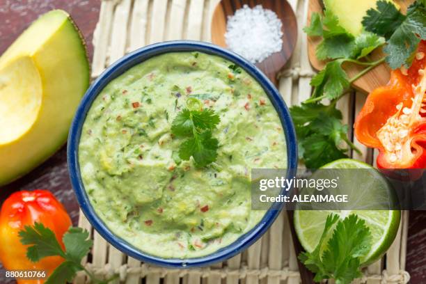 guacamole - guacamole stock pictures, royalty-free photos & images