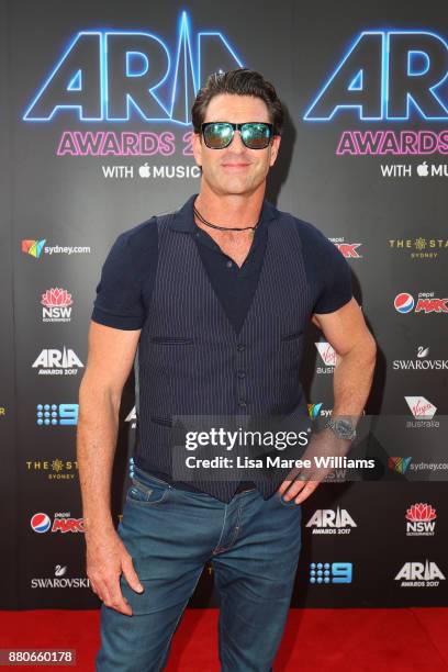 Peter Murray arrives for the 31st Annual ARIA Awards 2017 at The Star on November 28, 2017 in Sydney, Australia.