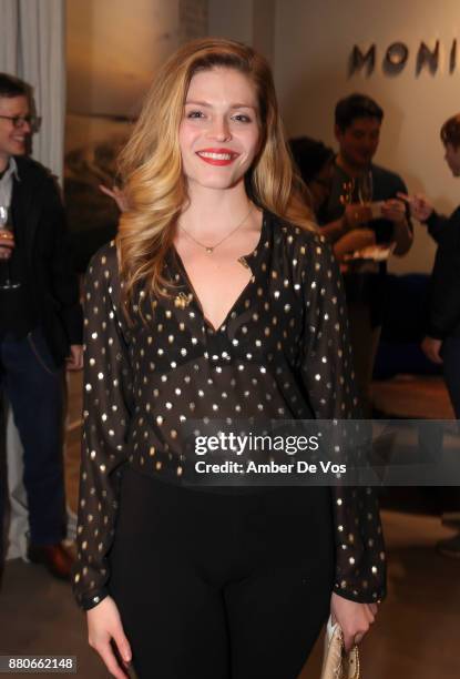 Molly Griggs attends Manhattan Theatre Club Young Patrons event hosted by Monica Vinader and Susan Arndt at Monica Vinader Soho Boutique on November...