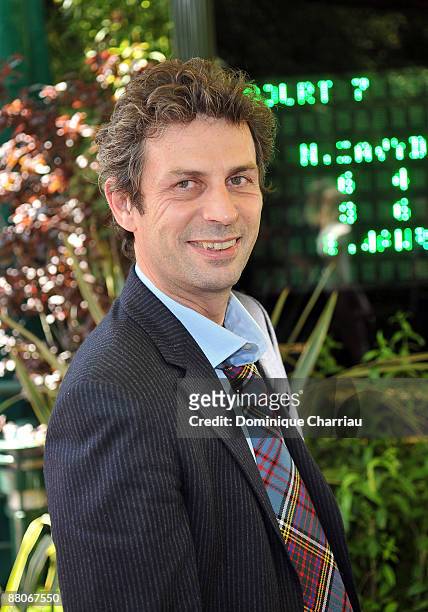 Frederic Taddeï attends the French Open 2009 at Roland Garros on May 29, 2009 in Paris, France.