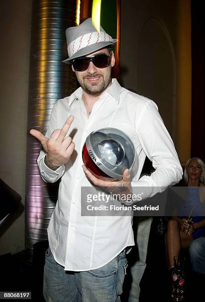 Sido attends the Comet 2009 Awards at Koenig Pilsener Arena on May 29, 2009 in Cologne, Germany.