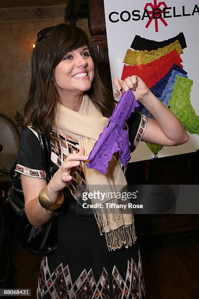 Actress Tiffany Amber Thiessen and Cosabella underwear at Melanie Segal's MTV Movie Awards House Presented by Rev 3 - Day 2 on May 29, 2009 in Los...