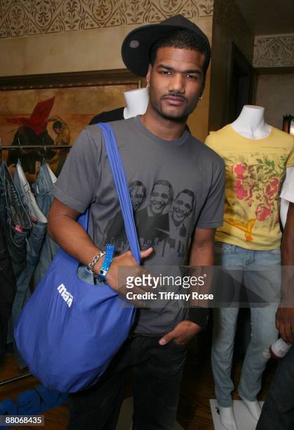 Director Damien Wayans and Mavi Jeans at Melanie Segal's MTV Movie Awards House Presented by Rev 3 - Day 2 on May 29, 2009 in Los Angeles, California.