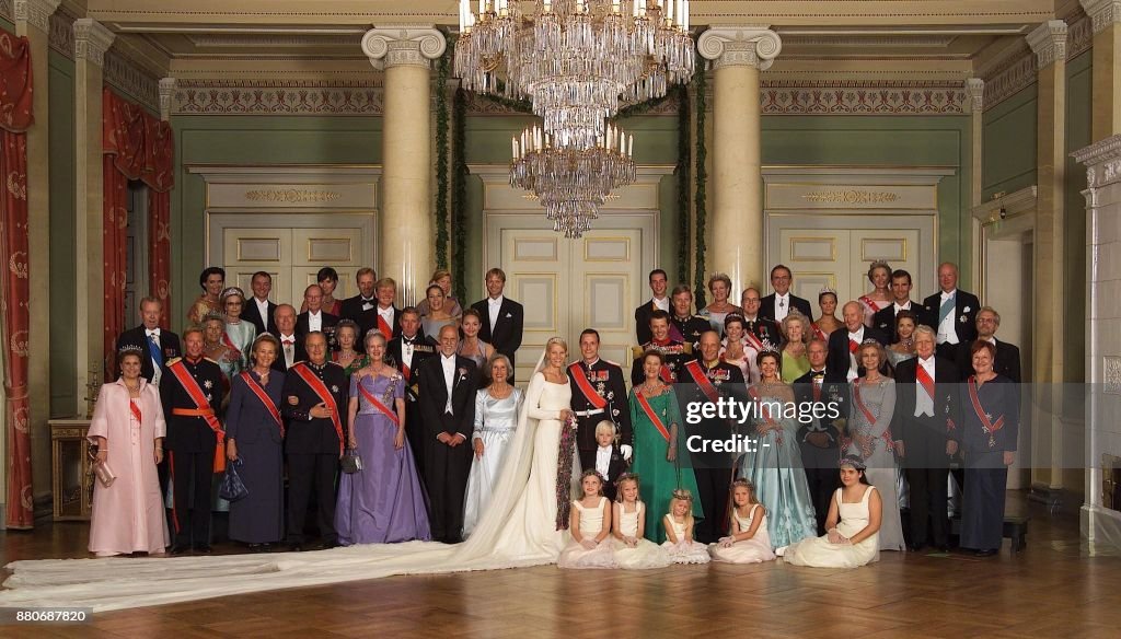 NORWAY-ROYAL WEDDING-FAMILY PICTURE