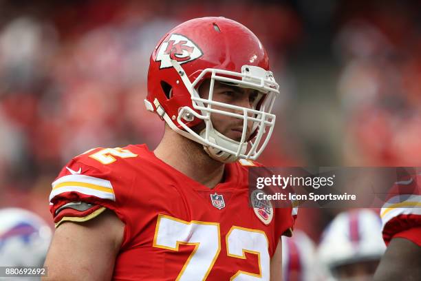 Kansas City Chiefs offensive tackle Eric Fisher in the fourth quarter of a week 12 NFL game between the Buffalo Bills and Kansas City Chiefs on...