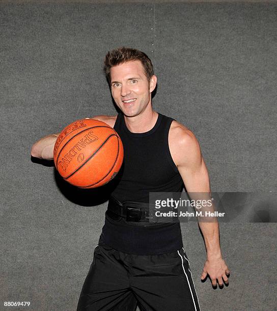 Actor Marshall Hilliard attends the 20th Annual James Reynolds "Days Of Our Lives" Celebrity Basketball Game at South Pasadena High School on May 29,...