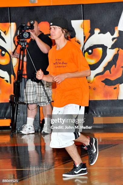 Actor Dillon Patton attends the 20th Annual James Reynolds "Days Of Our Lives" Celebrity Basketball Game at South Pasadena High School on May 29,...