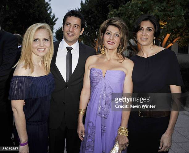Producer Michelle Chydzik, actors Alexis Georgoulis, Nia Vardalos and producer Nathalie Marciano pose at the premiere of Fox Searchlight's "My Life...