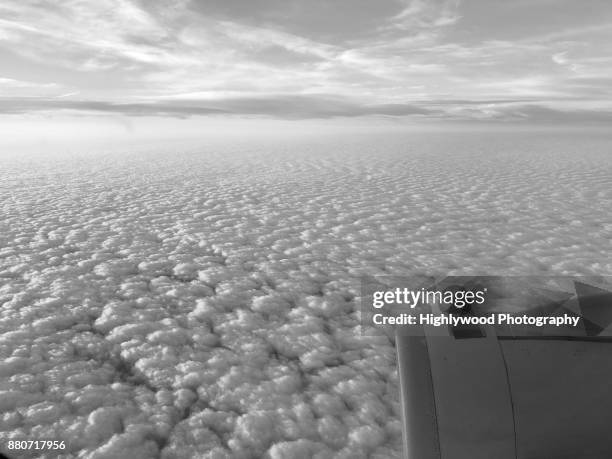 clouds: puffs and streams - highlywood stock pictures, royalty-free photos & images