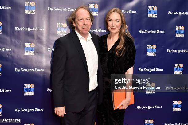 Bill Camp and Elizabeth Marvel attend IFP's 27th Annual Gotham Independent Film Awards at Cipriani Wall Street on November 27, 2017 in New York City.