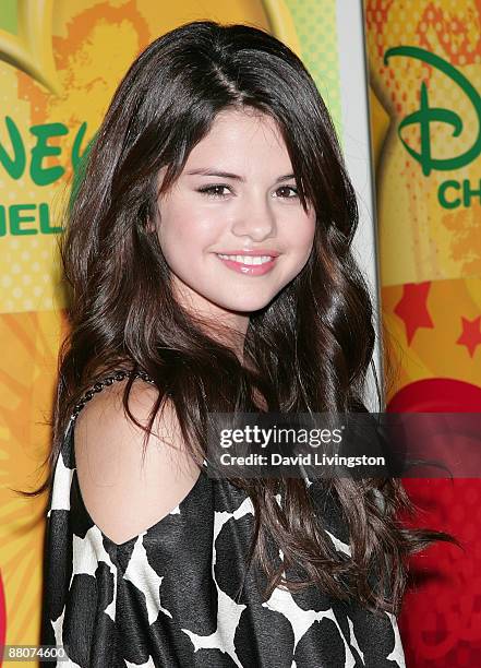 Actress Selena Gomez from the television shows "Princess Protection Program" and "Wizards of Waverly Place" attends the 2009 Disney & ABC Television...