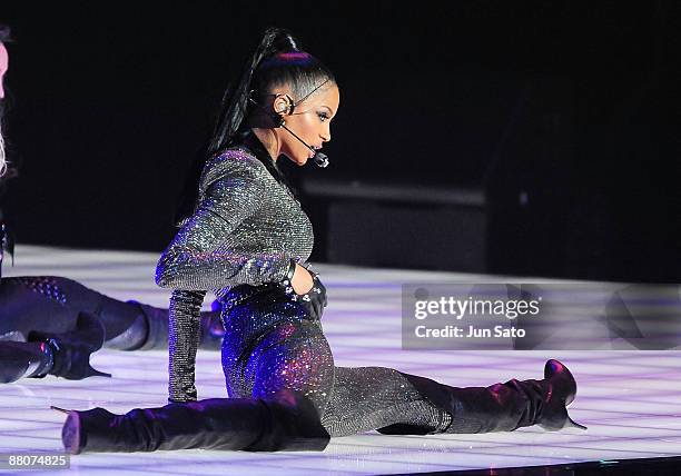 Ciara performs during the MTV Video Music Awards Japan 2009 at Saitama Super Arena on May 30, 2009 in Saitama, Japan.