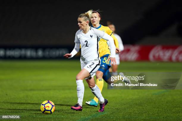 Faustine Robert of France during the Women's friendly international match between France and Sweden the at Stade Chaban-Delmas on November 27, 2017...