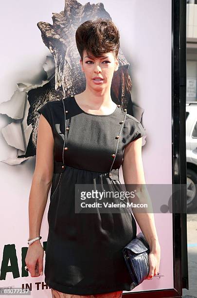 Actress Pollyanna McIntosh arrives at the premiere of Universal Pictures' "Land of Lost" at the Chinese Theatre on May 30, 2009 in Los Angeles,...