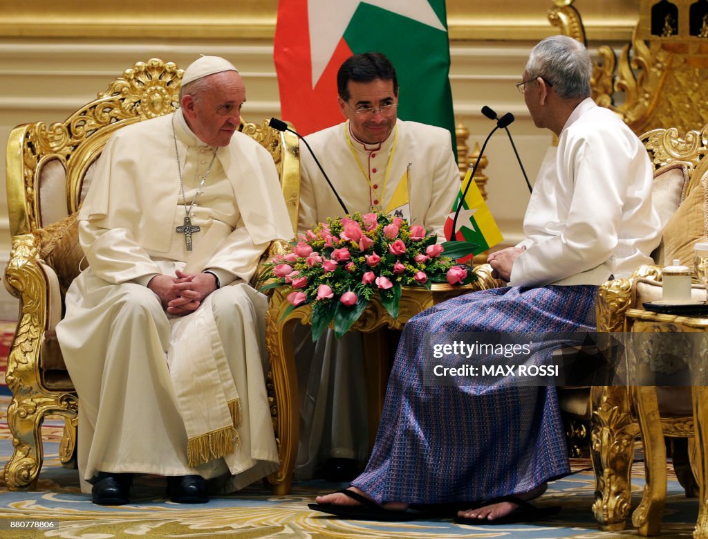 MYANMAR-VATICAN-RELIGION-POPE