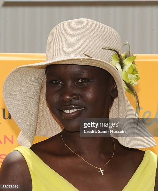 Alek Wek attends the 2009 Veuve Clicquot Manhattan Polo Classic on Governor's Island on May 30, 2009 in New York City.