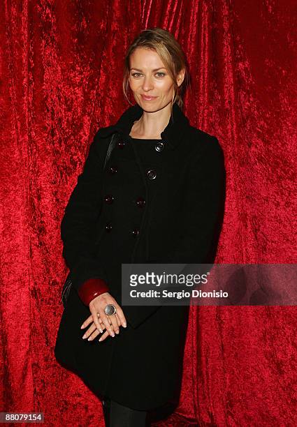 Actress Kat Stewart arrives for the Dungog Film Festival 09 at the Dungog Picture Theatre on May 30, 2009 in Dungog, Australia.