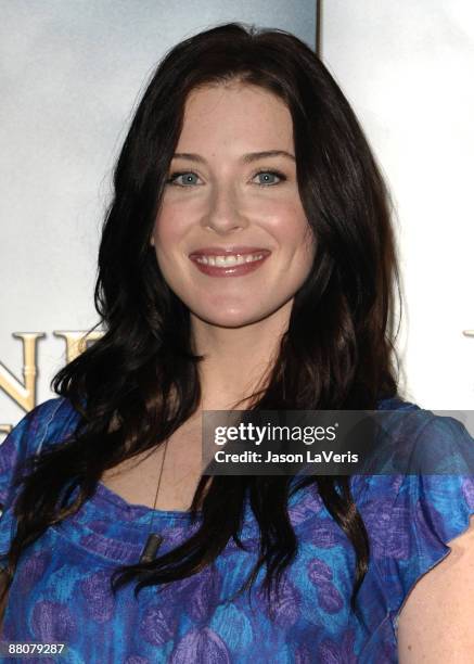 Actress Bridget Regan attends the DATG summer press junket at ABC's Riverside Building on May 30, 2009 in Burbank, California.