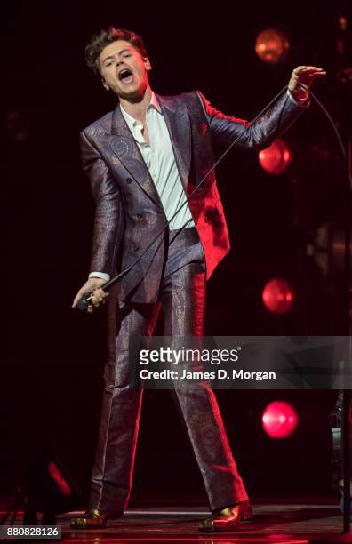 Harry Styles performs during the 31st Annual ARIA Awards 2017 at The Star on November 28, 2017 in Sydney, Australia.