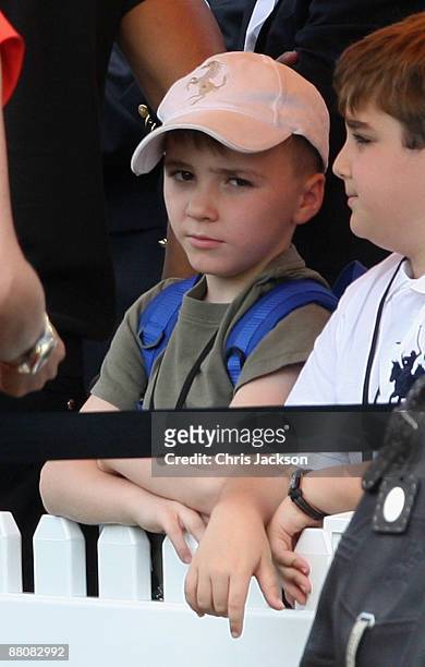 Madonna's son Rocco Ritchie attends the 2009 Veuve Clicquot Manhattan Polo Classic on Governors Island on May 30, 2009 in New York City. Coinciding...