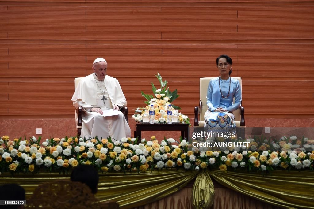 MYANMAR-VATICAN-RELIGION-POPE