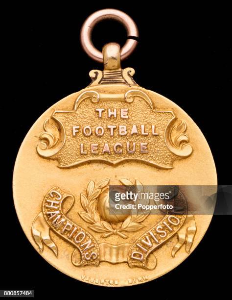 The Football League Division One Champion's Medal awarded to West Bromwich Albion captain Jesse Pennington following the 1919-1920 season when they...