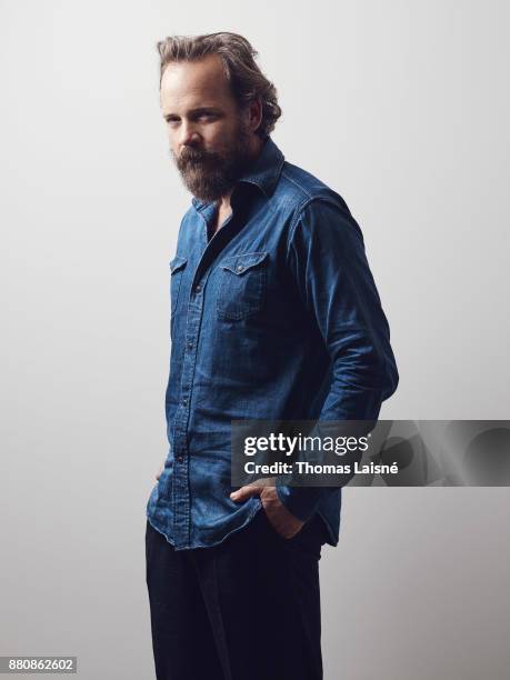 Actor Peter Sarsgaard is photographed for Self Assignment on September, 2017 in Venice, Italy. .